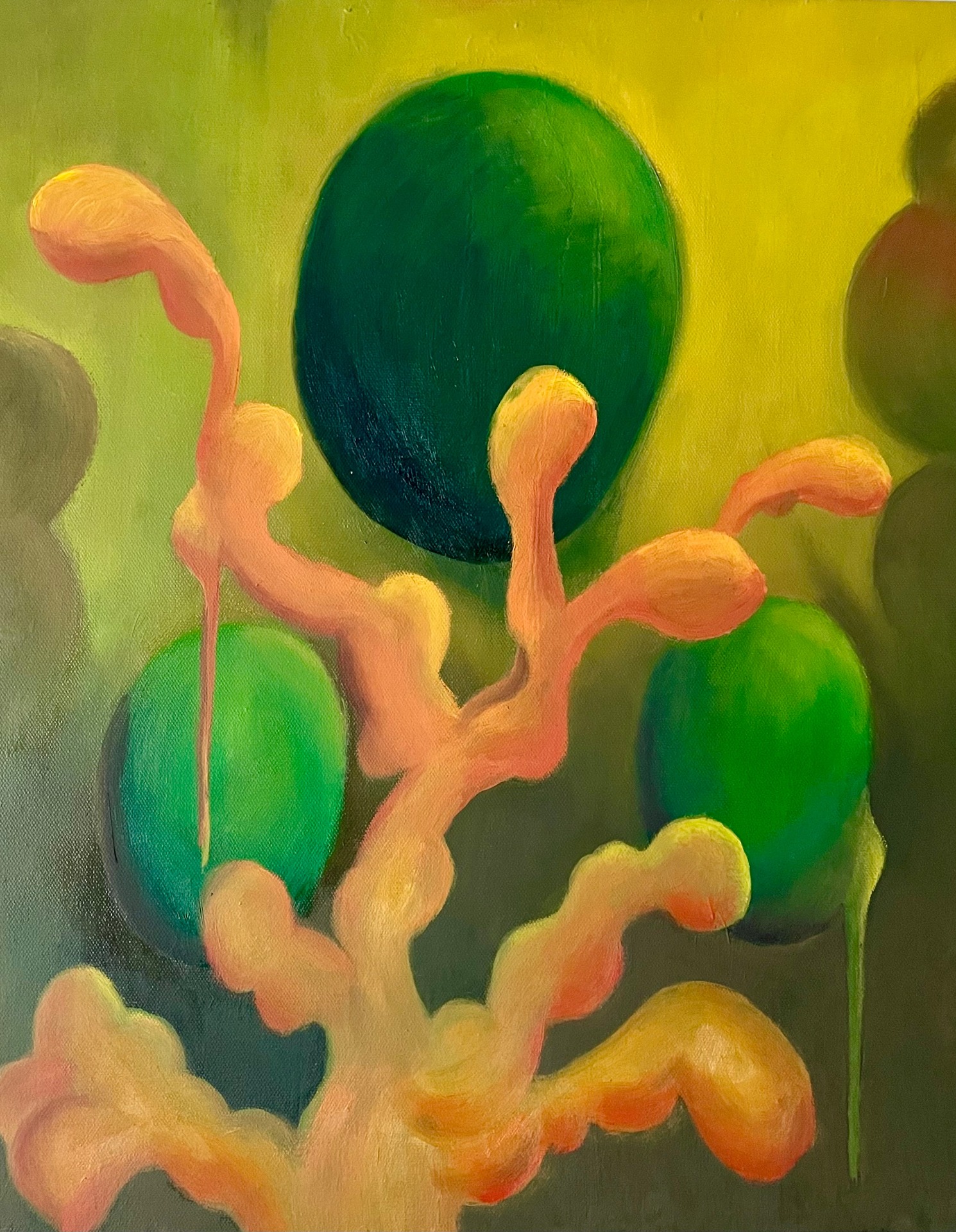 Other Worlds 5 Oil on Canvas