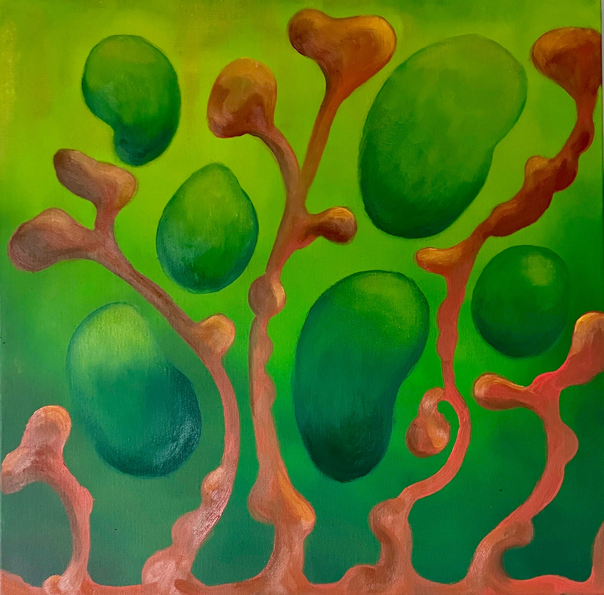 Other Worlds 6 Oil on Canvas