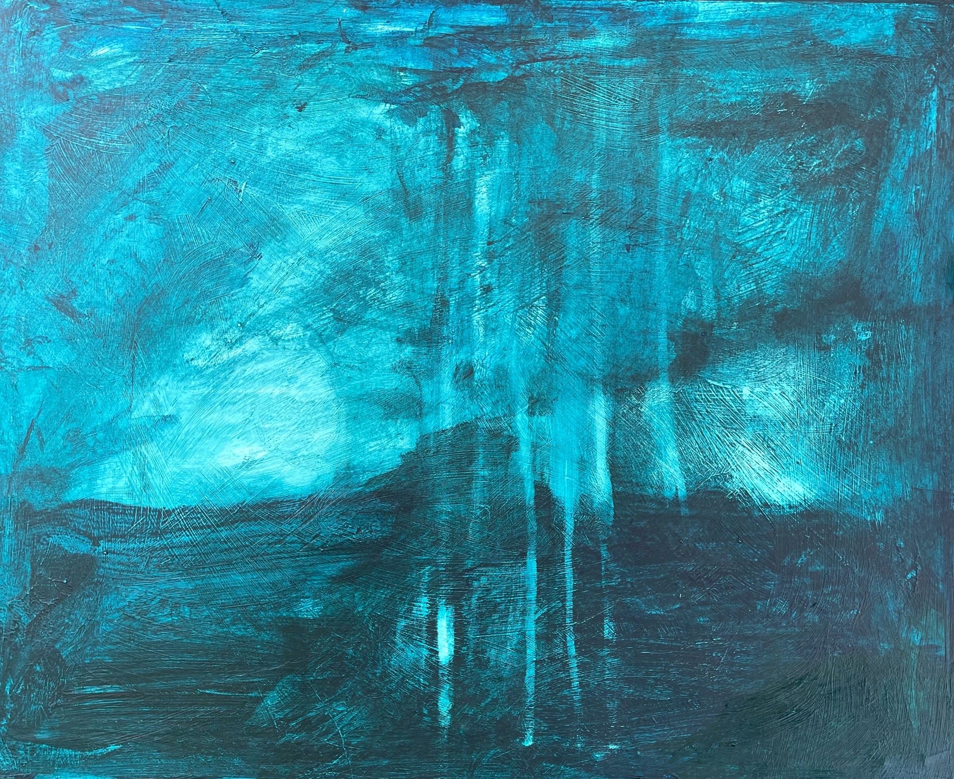 Blue Storm 2, Acrylic on Canvas