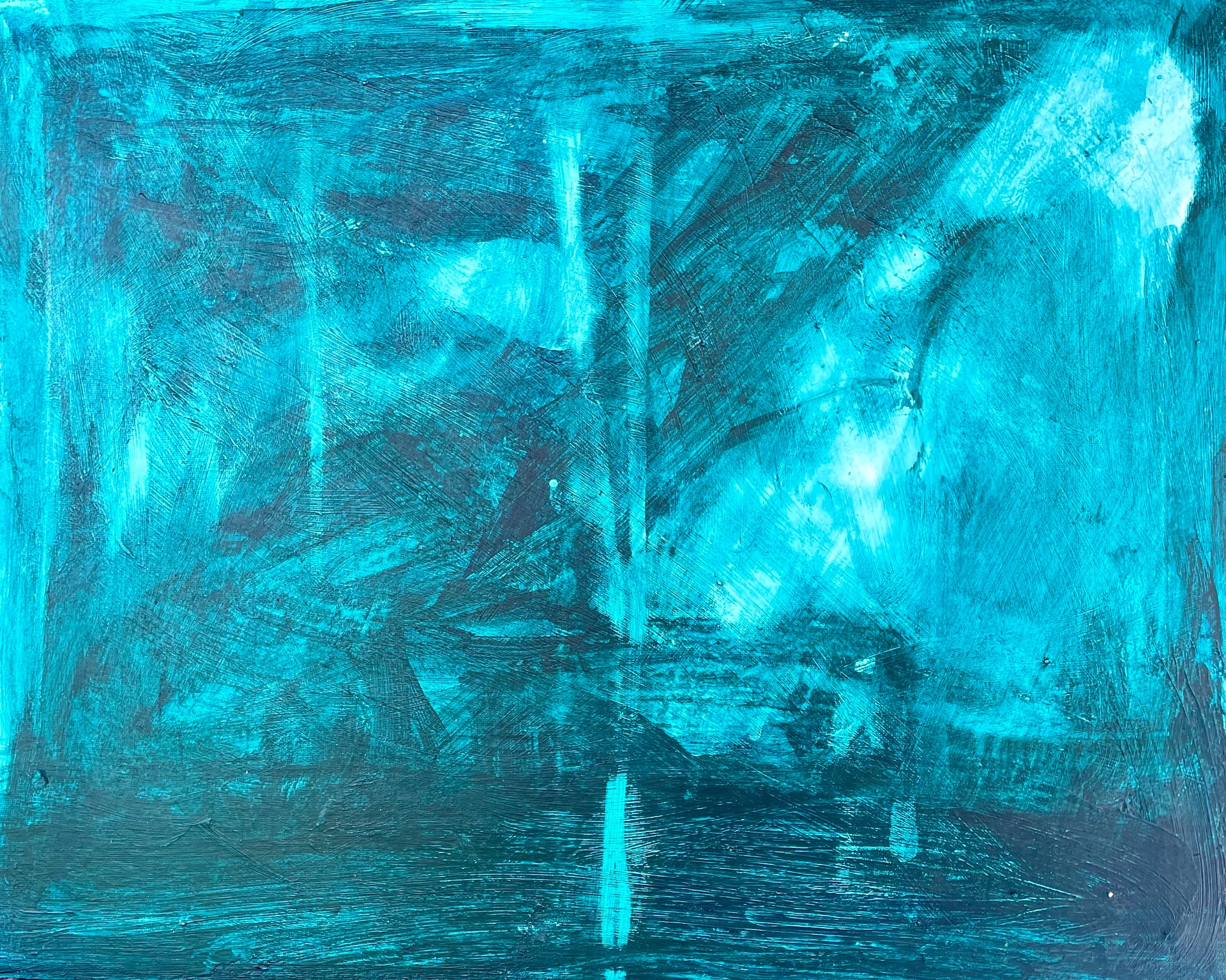 Blue Storm 3 Acrylic on canvas
